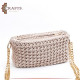 Handmade Beige Crochet Women Shoulder Bag Handmade Beige Crochet Women Shoulder Bag