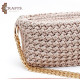 Handmade Beige Crochet Women Shoulder Bag Handmade Beige Crochet Women Shoulder Bag