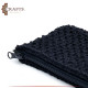 Handmade Black Crochet Women Wallet