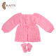 Handmade wool Baby’s jacket with tassels