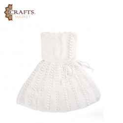 برنص أطفال من الصوف مصنوع يدوياً