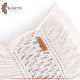 Handmade Off-white Crochet Pillow Handmade Off-white Crochet Pillow