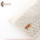 Handmade Off-white Crochet Pillow Handmade Off-white Crochet Pillow