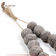 Handmade Grey Basalt Rosary Beads Wall Hanging