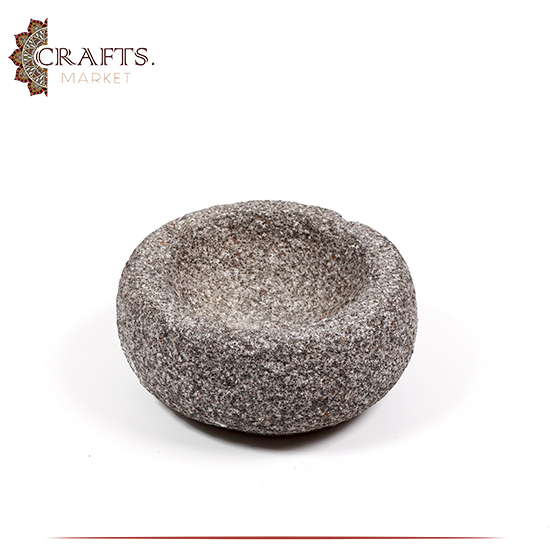 Handmade Grey Basalt Small Bowl 