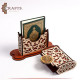 Handmade Brown Wooden Holy Quran Case