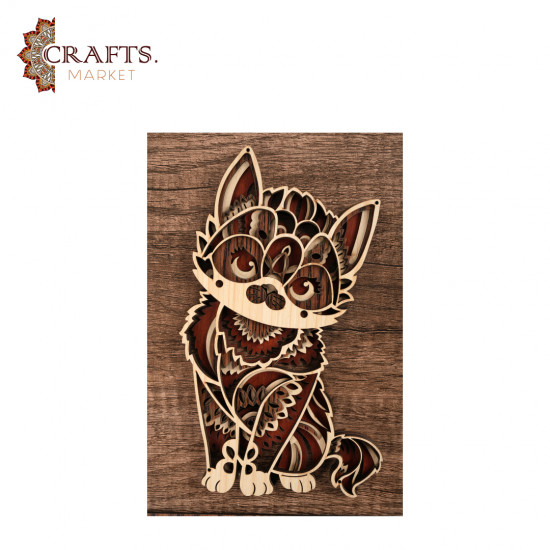  ديكور خشبي  ستاند ( قطة )مصنعة يدويا 