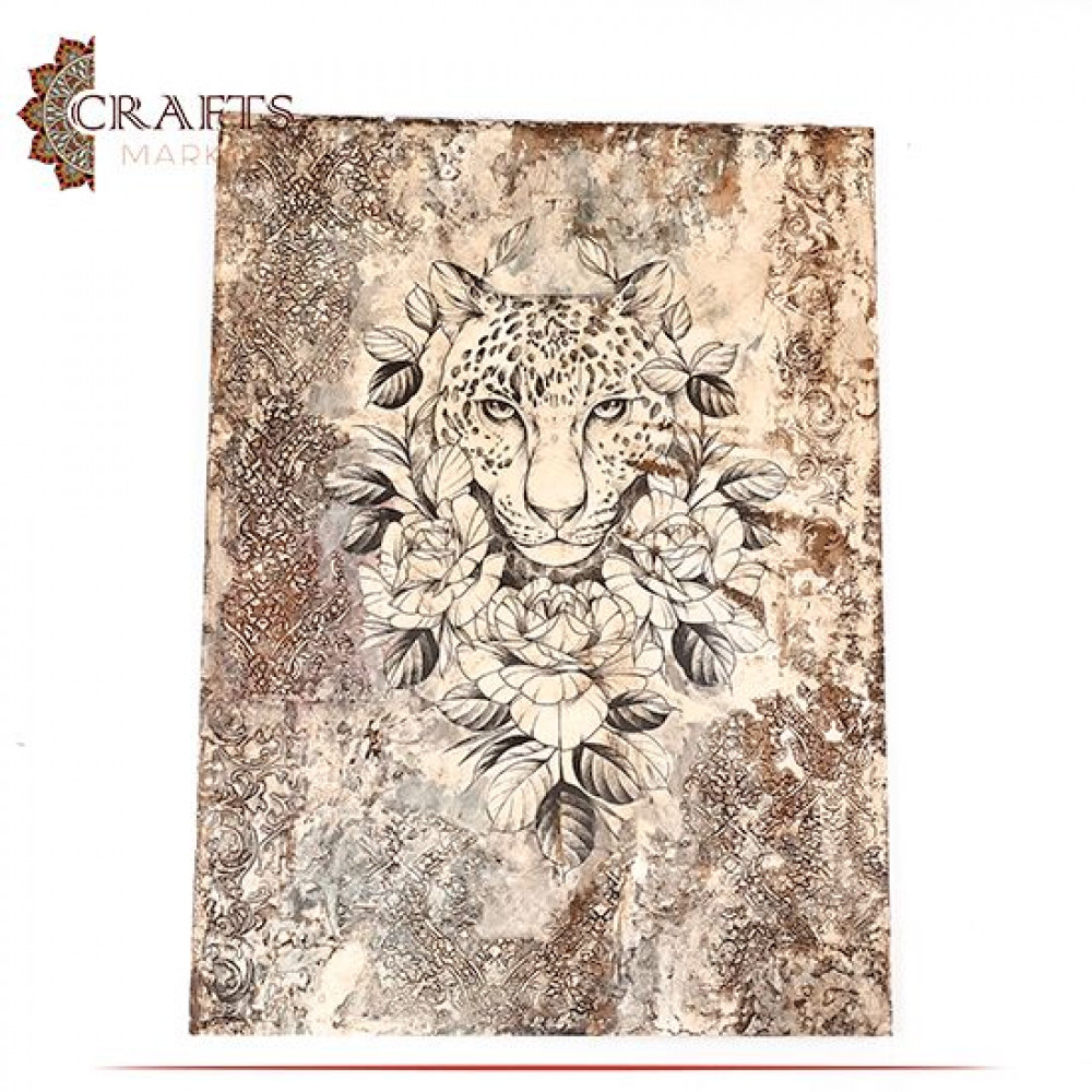 Handmade Multi Color Drawing 