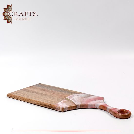 Handcrafted Brown Natural Mango  Wooden Serving Board