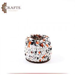 Handmade Multi-Color Crochet Mini Basket