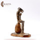 Handmade Metal Figure Table Décor in a Mother & Child design