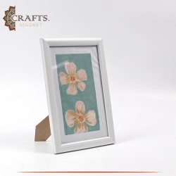 Hand-painted Watercolor Painting  Almond Flower  Design Wall Art