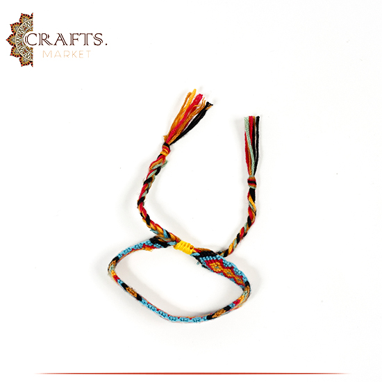 Handmade Multi-Color Cotton Women Bracelet 