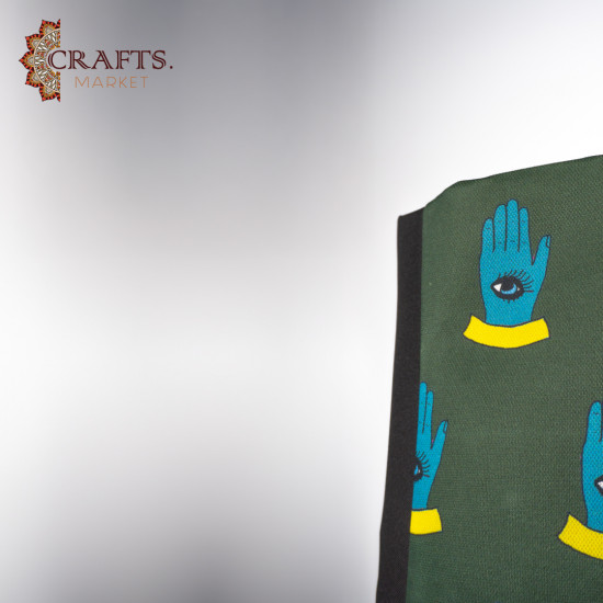 A handmade waterproof handbag with beadwork A handmade waterproof handbag with beadwork