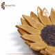 Handmade Coaster in a Sunflower Design