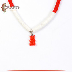 Handmade Duo-Color Polymer Children Necklace 