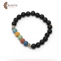 Handmade Multi Color Beads Unisex Bracelet