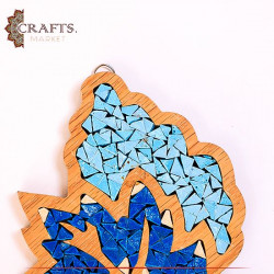 Handcrafted Mosaic Wall Hanging in a  Tree Leaves Design
