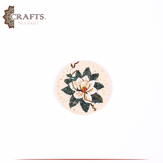 Handcrafted Mosaic  Flower  Pendant 
