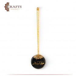 Dallah coffee pendant, Hello Ramadan, black color