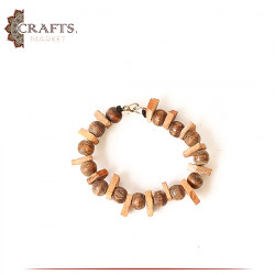 Handmade Brown Stone Bracelet