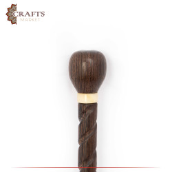 Handmade Due-Color Wood Walking Cane in Fabulous Design