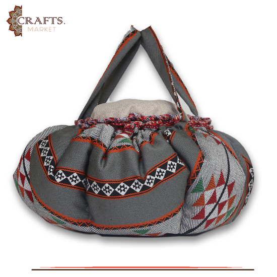 Handmade Fabric Thermal Bag with a Bedouin Design