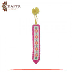 Hand Embroider Fabric Bookmark
