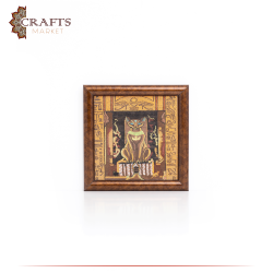  Hand Painted Multi Colored Acrylic Wall Art with a Pharaonic design