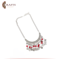 Handmade Due-Color Crystal Necklace For Women