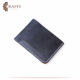 Handmade Due-Color Genuine Leather Men's Wallet 