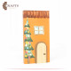 Handmade Wooden Desk Decor Door with Christmas Tree Design Handmade Wooden Desk Decor Door with Christmas Tree Design