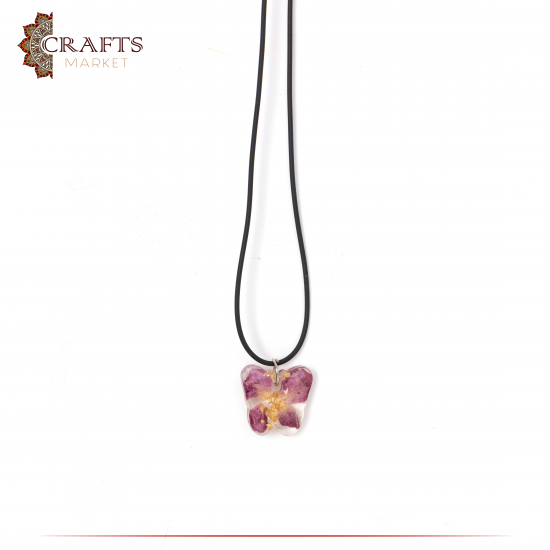 Handmade Women's Necklace in a Butterfly Design 