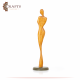 Hand-carved Wooden Lady  statue Home Decor