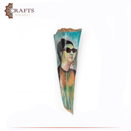  Hand-Painted Multi-Color Wall Hangers In the Umm Kulthum Design