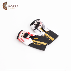 Handmade Fabric Fridge Magnet Set in Arabian Man Design 2PCS