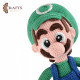 A handmade Luigi doll A handmade Luigi doll