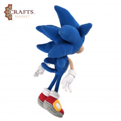 A handmade Sonic doll A handmade Sonic doll