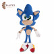 A handmade Sonic doll