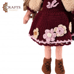 A handmade doll for girls A handmade doll for girls