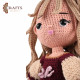A handmade doll for girls A handmade doll for girls
