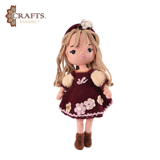 A handmade doll for girls A handmade doll for girls