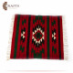 Handmade Multi-Color Natural Wool Rug with a Heritage Design