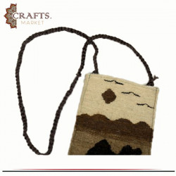 Handmade Multicolor Wool Crossbody bag