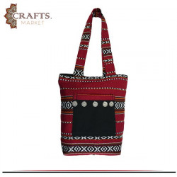 Handmade Multi Color Women's Handbag with a heritage design