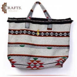 Handmade Multi Color Fabric Travel Bag