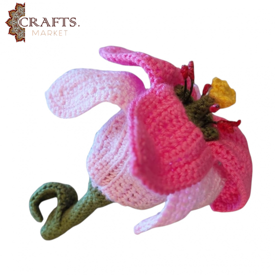 A handmade Reversible Fairy Lily Doll