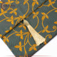 Handmade Duo-Color Fabric Women's Clutch Bag